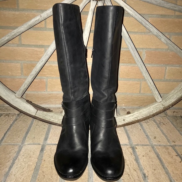 Naya Gazele Black Leather Boot - Picture 5 of 7